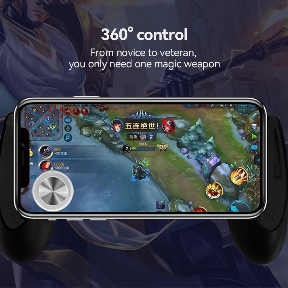 Universal Mobile Phone Joystick – Metal Suction Cup Game Controller for iPhone & Android