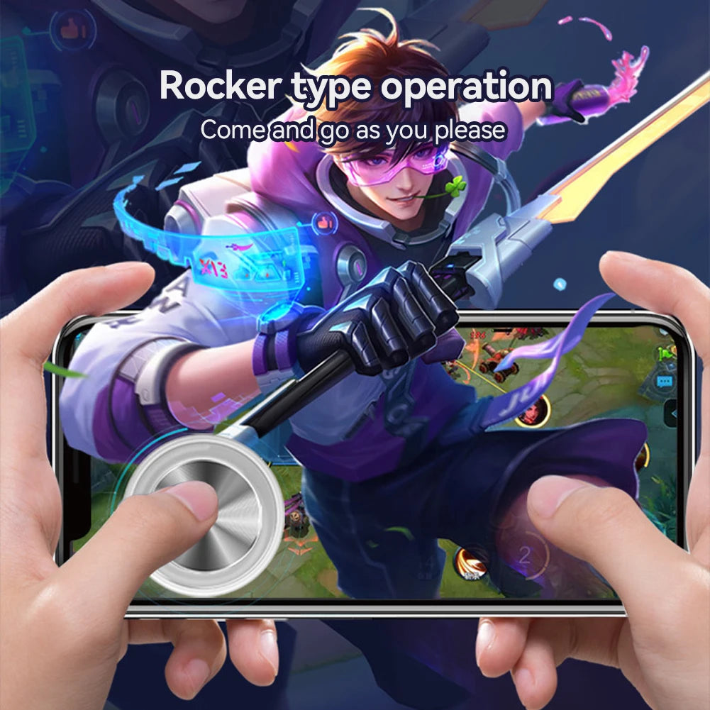 Universal Mobile Phone Joystick – Metal Suction Cup Game Controller for iPhone & Android