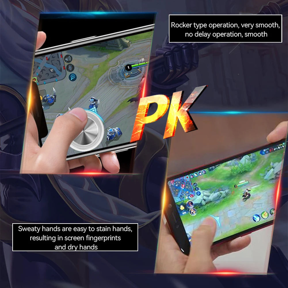 Universal Mobile Phone Joystick – Metal Suction Cup Game Controller for iPhone & Android