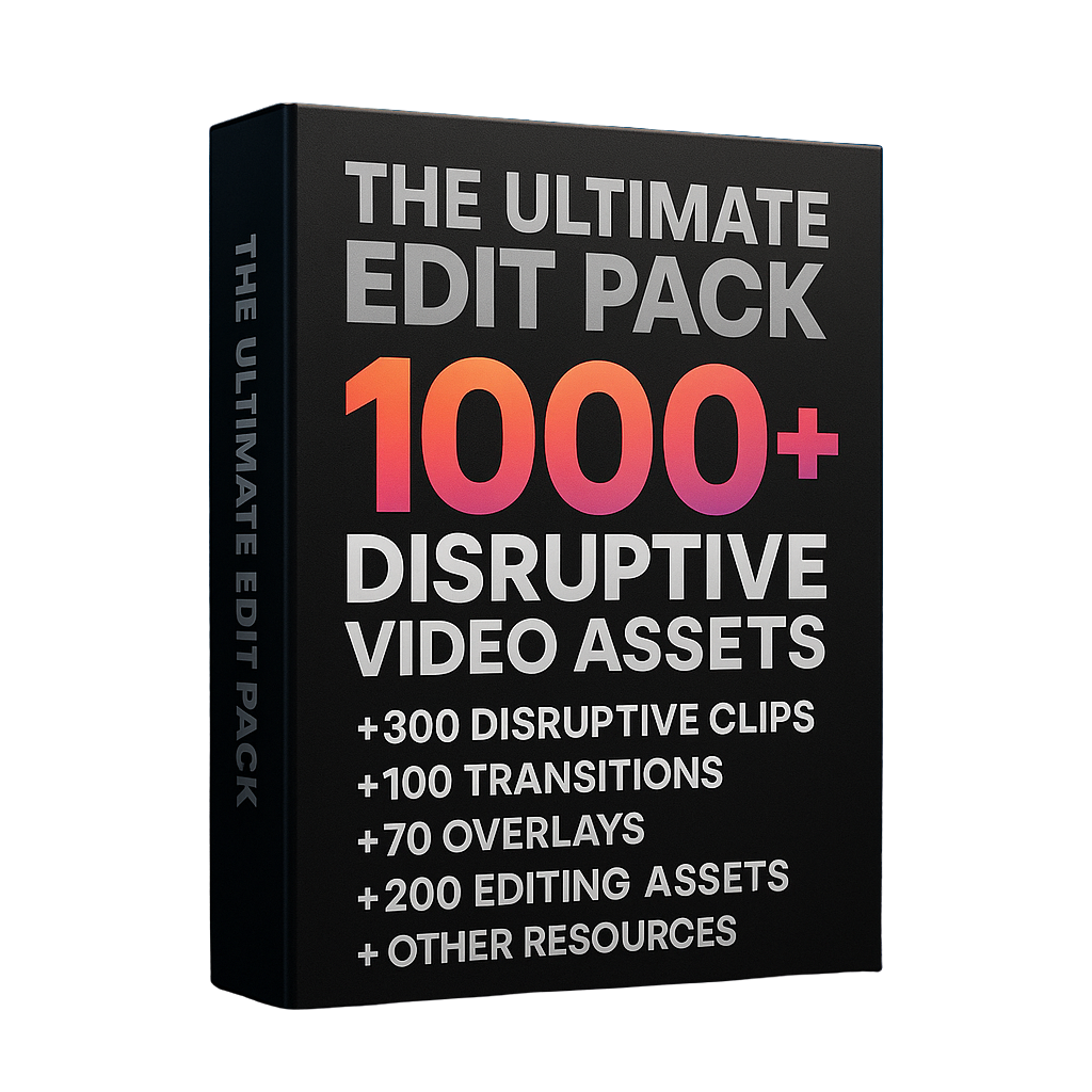 The Ultimate Edit Pack – 1000+ Disruptive Video Assets