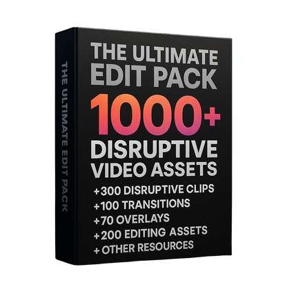 The Ultimate Edit Pack – 1000+ Disruptive Video Assets