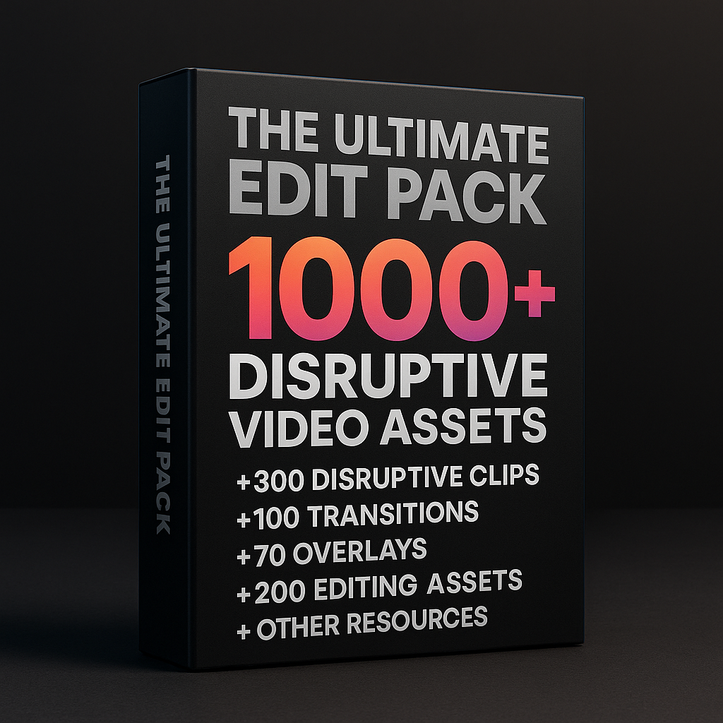 The Ultimate Edit Pack – 1000+ Disruptive Video Assets